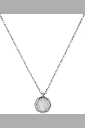 EMANUELE BICOCCHI Mother-of-pearl amulet necklace