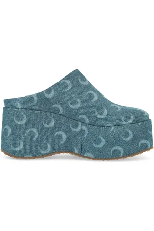 Marine Serre 85mm Moon slippers
