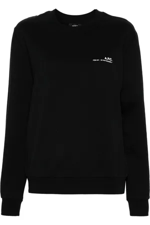 A.P.C. Logo-print cotton sweatshirt