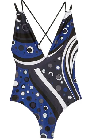 Puccini Fontane-print swimsuit