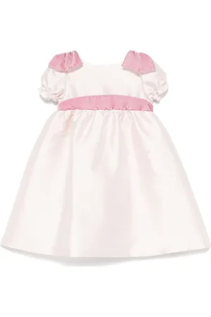 LA STUPENDERIA Bow-detail dress
