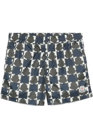 Moncler Logo-print swim shorts
