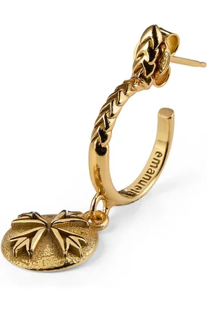 EMANUELE BICOCCHI Logo coin earring