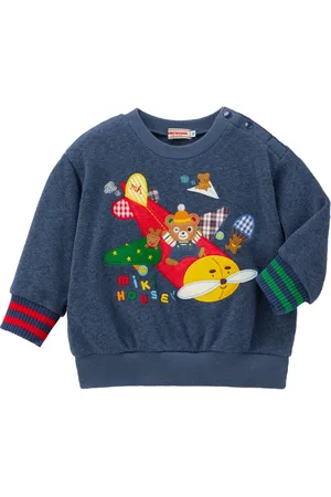 Miki House Plane sweatshirt