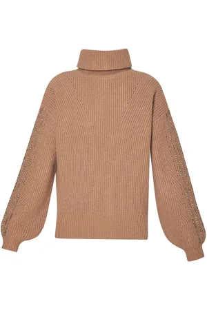 Liu Jo Rhinestone-embellished wool sweater