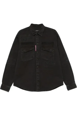 Dsquared2 Ranger logo-embroidered shirt