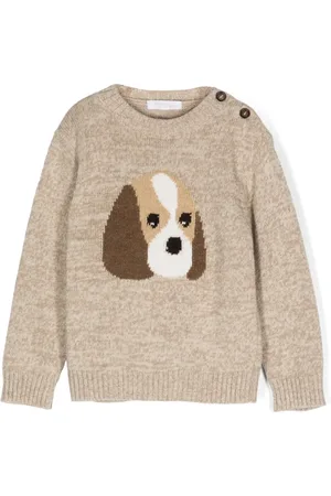PATACHOU Intarsia-knit sweater