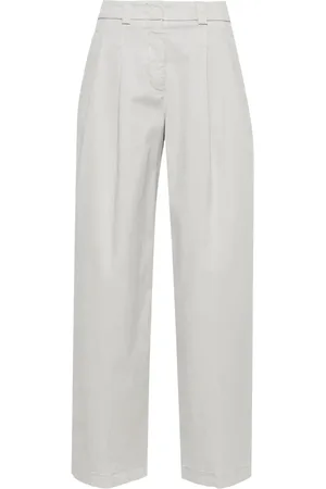 PESERICO SIGN Gabardine trousers