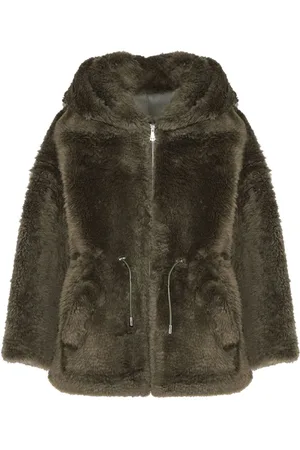 YVES SALOMON Drawstring-waist coat