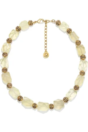 Goossens Syracuse rock crystal necklace