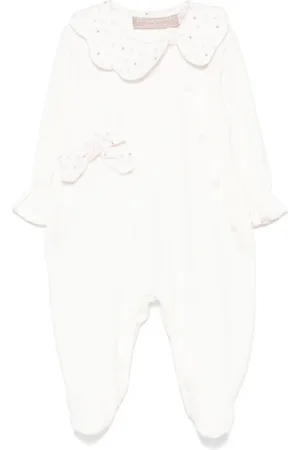 LA STUPENDERIA Bow-detail pajamas