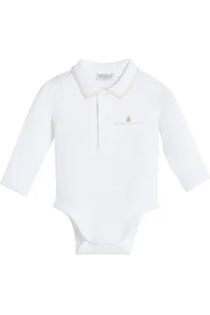 Brunello Cucinelli Baby Bernie bodysuit set