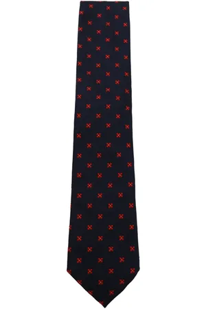Ermenegildo Zegna Patterned-jacquard tie
