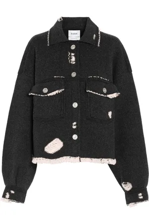 Barrie Fringed denim jacket