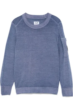 C.P. Company Lens-detail wool sweater