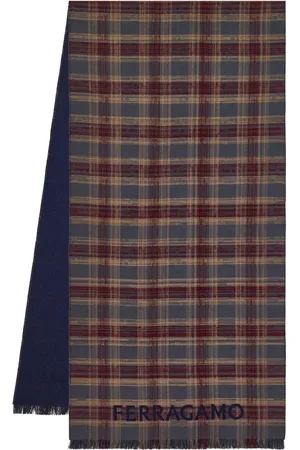 Salvatore Ferragamo Tartan wool scarf