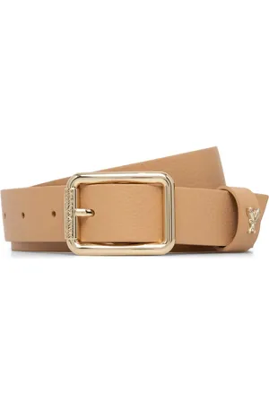 Patrizia Pepe Logo buckle belt