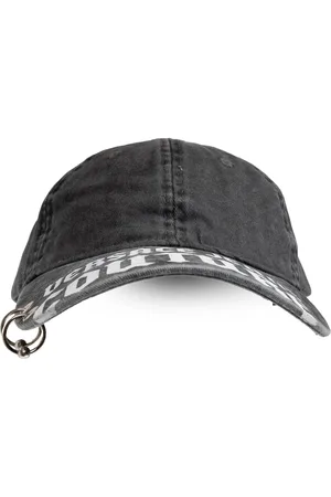 VERSACE Logo-print cap