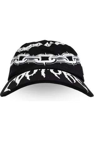 VERSACE Chain-print cap