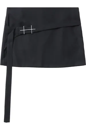 HELIOT EMIL Logo-plaque mini skirt