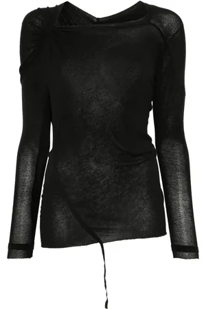 MARC LE BIHAN Gathered-detail top