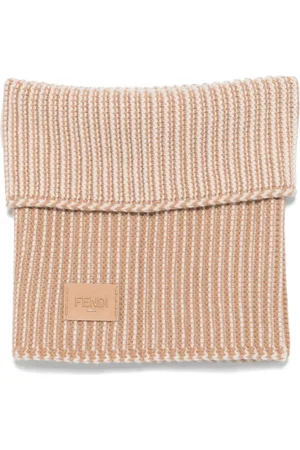 Fendi Logo-patch snood