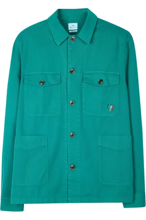 Paul Smith Buttoned organic cotton shirt jacket