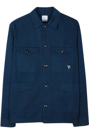 Paul Smith Buttoned organic cotton shirt jacket