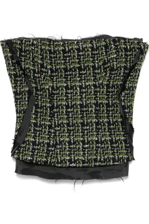 OTTOLINGER Deconstructed Tweed corset