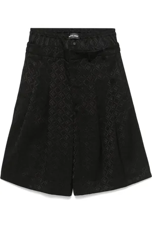 Marine Serre Moon Diamond tailored shorts