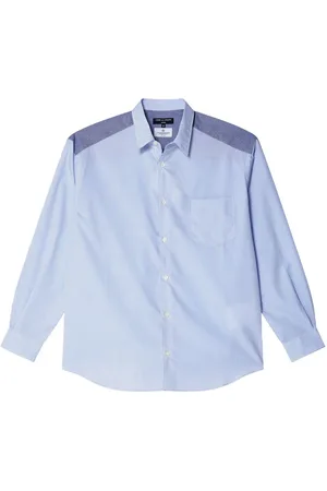Comme des Garçons Striped cotton shirt