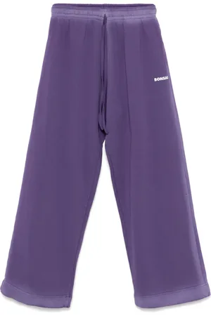 BONSAI Garment-dyed track pants