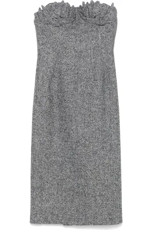 ERMANNO SCERVINO Boned midi dress
