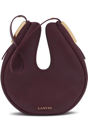 Lanvin Logo-lettering shoulder bag