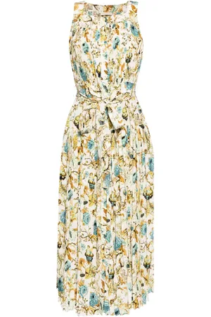 ULLA JOHNSON Annabeth floral-print silk dress