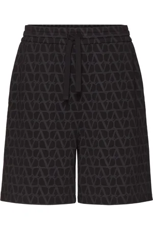VALENTINO GARAVANI Toile Iconographe cotton bermuda shorts