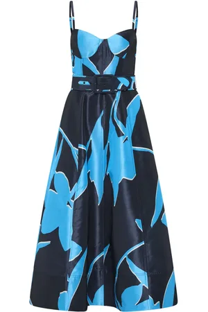 Rebecca Vallance Azzurra midi dress