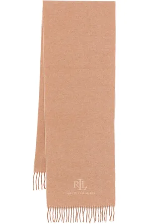 Ralph Lauren Embroidered-logo scarf