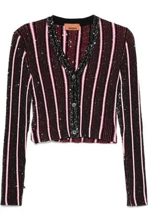 Missoni Sequined ribbed cardigan