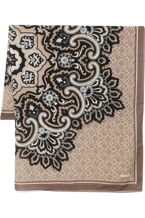 TAGLIATORE Paisley-print scarf
