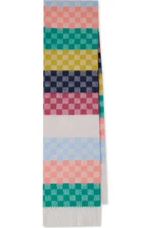 Paul Smith Checked lambs wool scarf