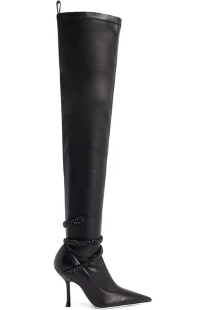 RENE CAOVILLA 105mm Juniper boots