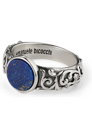 EMANUELE BICOCCHI Arabesque malachite ring