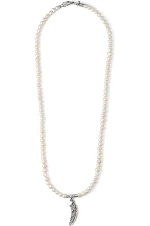 EMANUELE BICOCCHI Feather charm necklace
