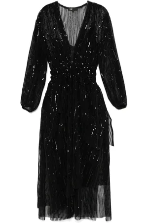 Maje Sequinned maxi dress