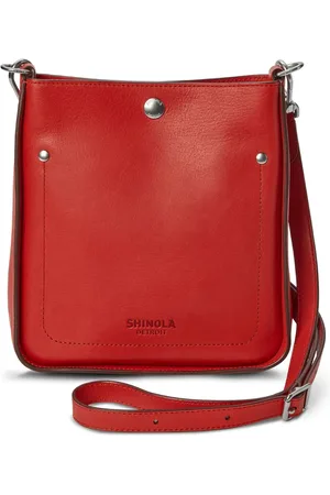 SHINOLA The Mini Pocket leather cross body bag