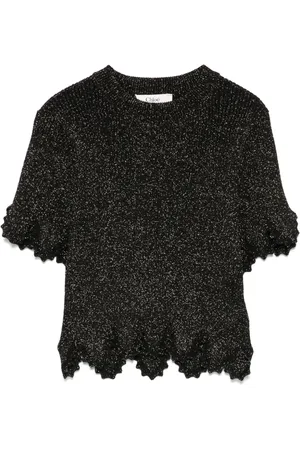 Chloé Scallop crop top
