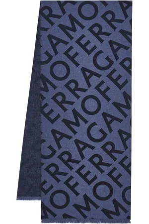 Salvatore Ferragamo Reversible logo scarf