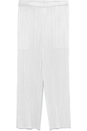 PLEATS PLEASE ISSEY MIYAKE Plissé-effect trousers