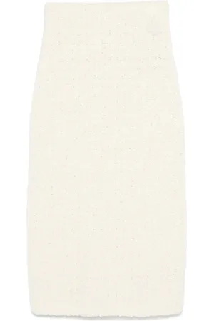 Moncler Boucl?? midi skirt